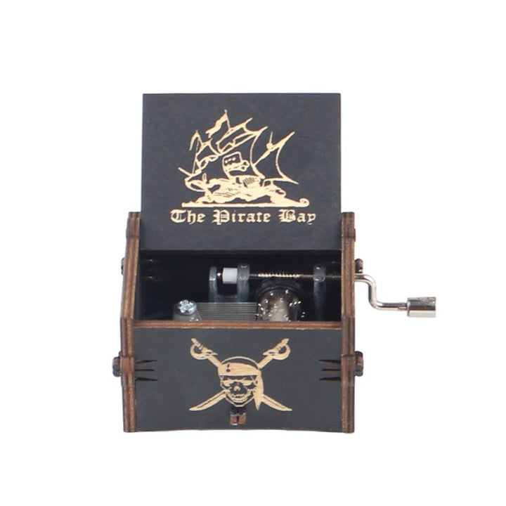 NOVITÀ Music Box QUEEN Un sacco di stili Tema di buon Natale Mano di legno Natale Compleanno Regalo di San Valentino Regalo di Capodanno - Gufetto Brand