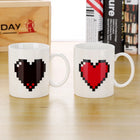 Batteria creativa tazza magica energia positiva cambia colore