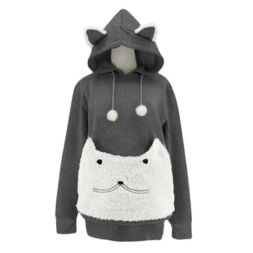 Felpa Gatto Orecchie