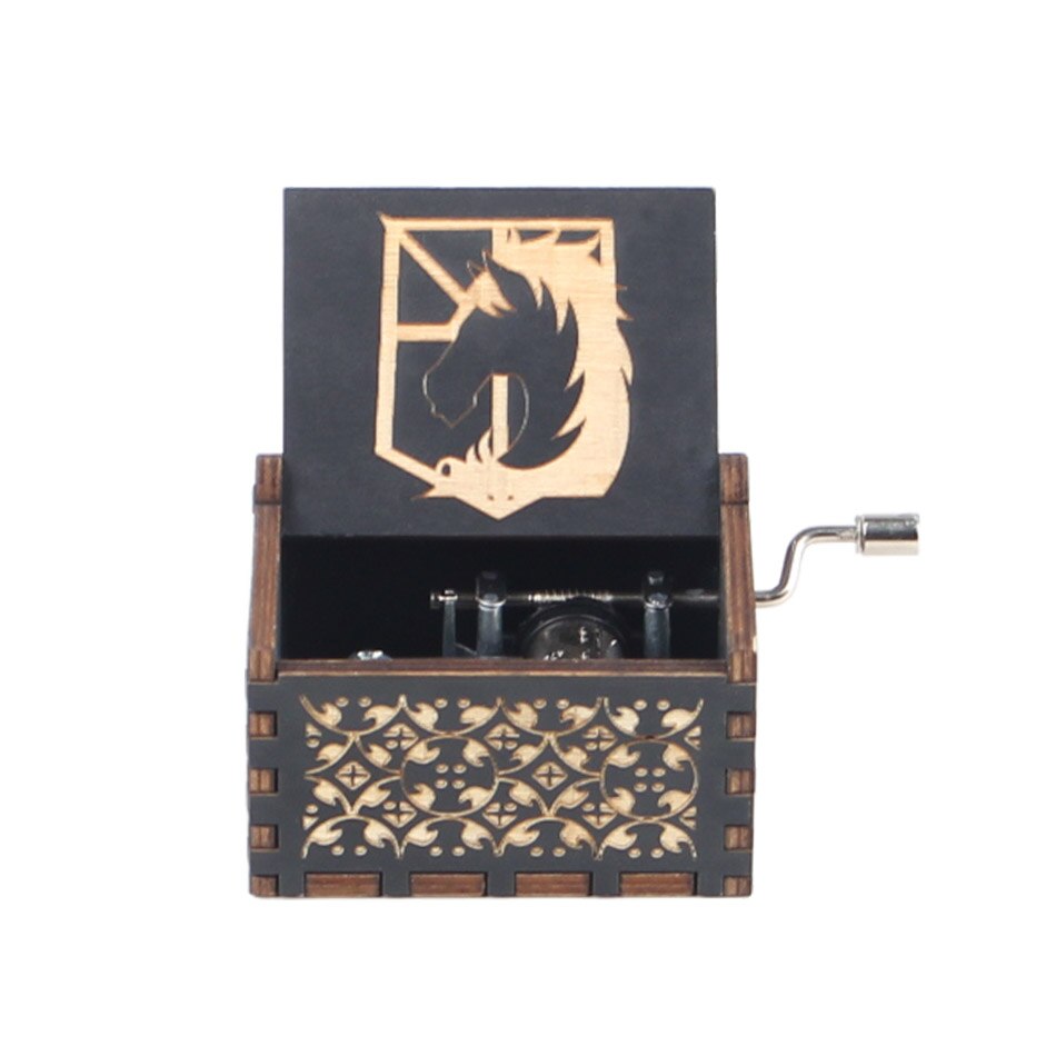 NOVITÀ Music Box QUEEN Un sacco di stili Tema di buon Natale Mano di legno Natale Compleanno Regalo di San Valentino Regalo di Capodanno - Gufetto Brand
