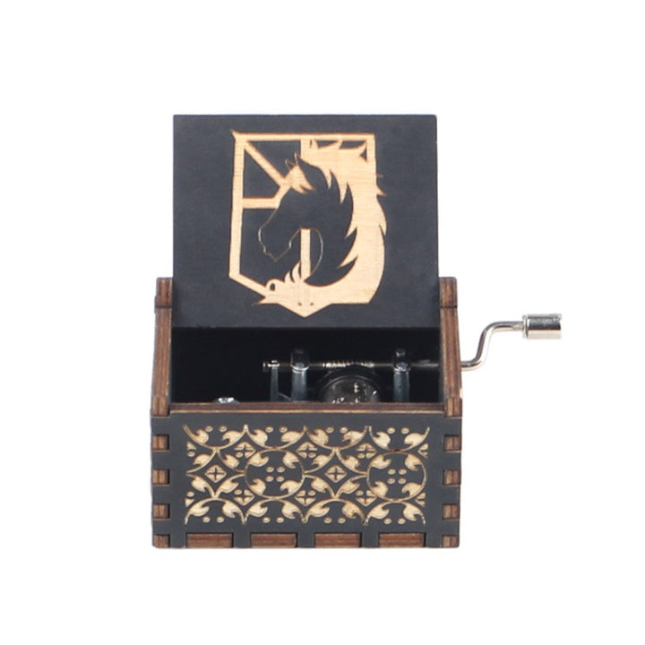 NOVITÀ Music Box QUEEN Un sacco di stili Tema di buon Natale Mano di legno Natale Compleanno Regalo di San Valentino Regalo di Capodanno - Gufetto Brand