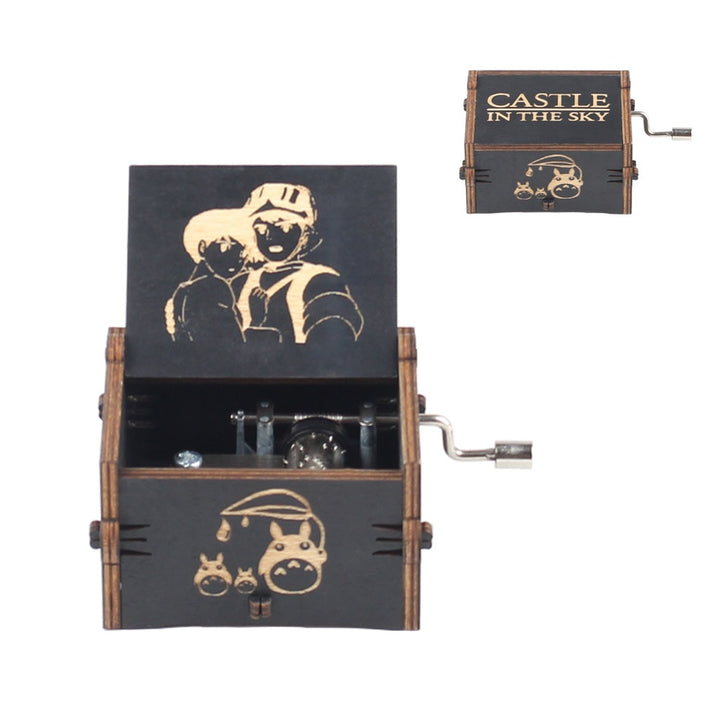 NOVITÀ Music Box QUEEN Un sacco di stili Tema di buon Natale Mano di legno Natale Compleanno Regalo di San Valentino Regalo di Capodanno - Gufetto Brand