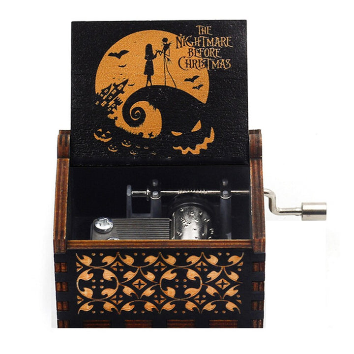 Carillon in legno Disney Frozen Winnie The Pooh Totoro Dragon Ball Buon Natale e Capodanno regalo per gli amici - Gufetto Brand