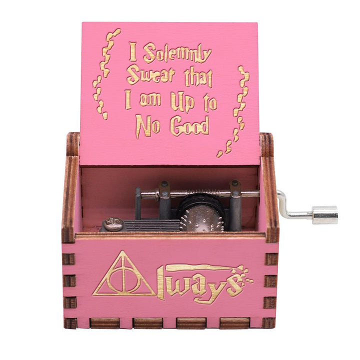 Carillon in legno fatto a mano Jack Sparrow dai pirati dei Caraibi suona melodia Davy Jones Sailor Moon carillon regalo - Gufetto Brand