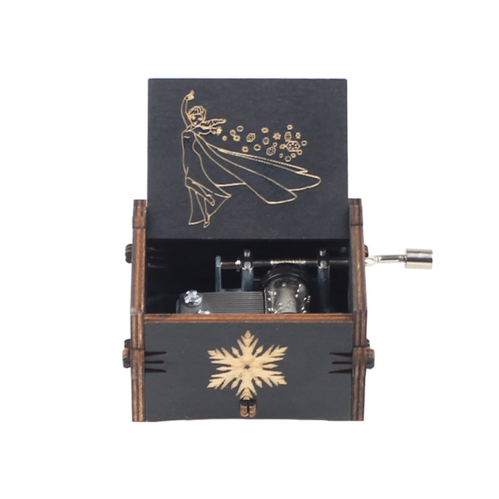 NOVITÀ Music Box QUEEN Un sacco di stili Tema di buon Natale Mano di legno Natale Compleanno Regalo di San Valentino Regalo di Capodanno - Gufetto Brand