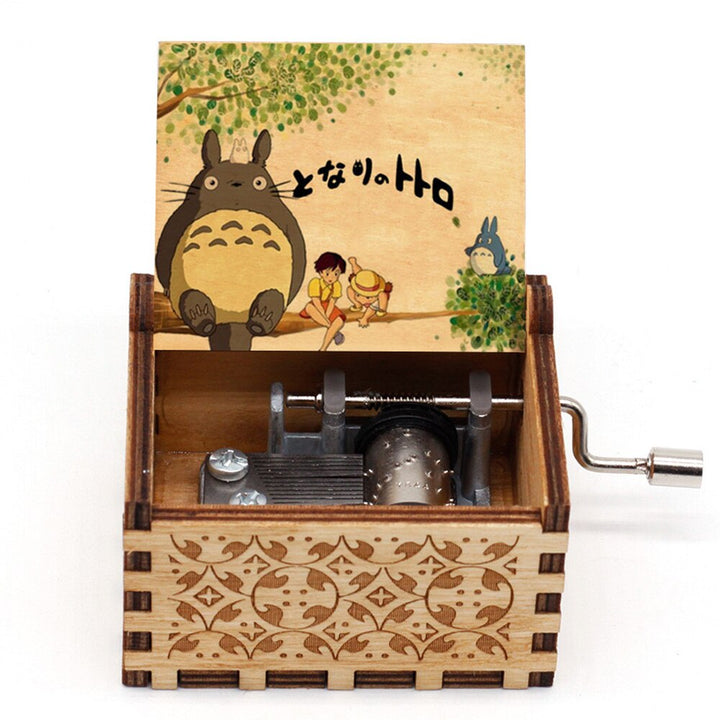 Carillon in legno Disney Frozen Winnie The Pooh Totoro Dragon Ball Buon Natale e Capodanno regalo per gli amici - Gufetto Brand