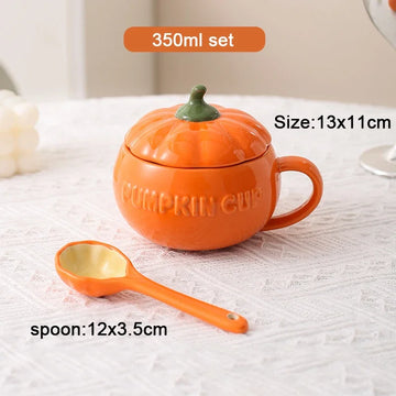 Tazza di zucca in ceramica