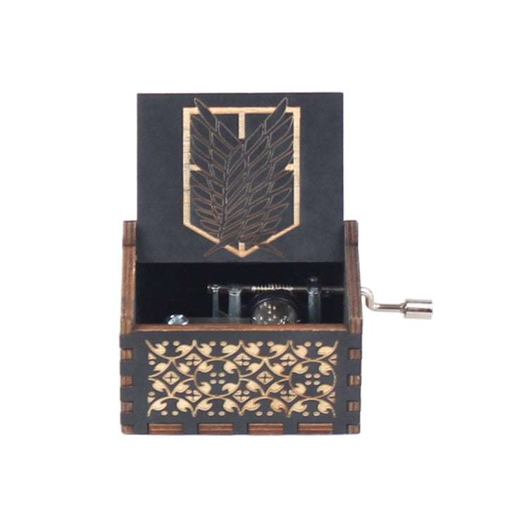 NOVITÀ Music Box QUEEN Un sacco di stili Tema di buon Natale Mano di legno Natale Compleanno Regalo di San Valentino Regalo di Capodanno - Gufetto Brand