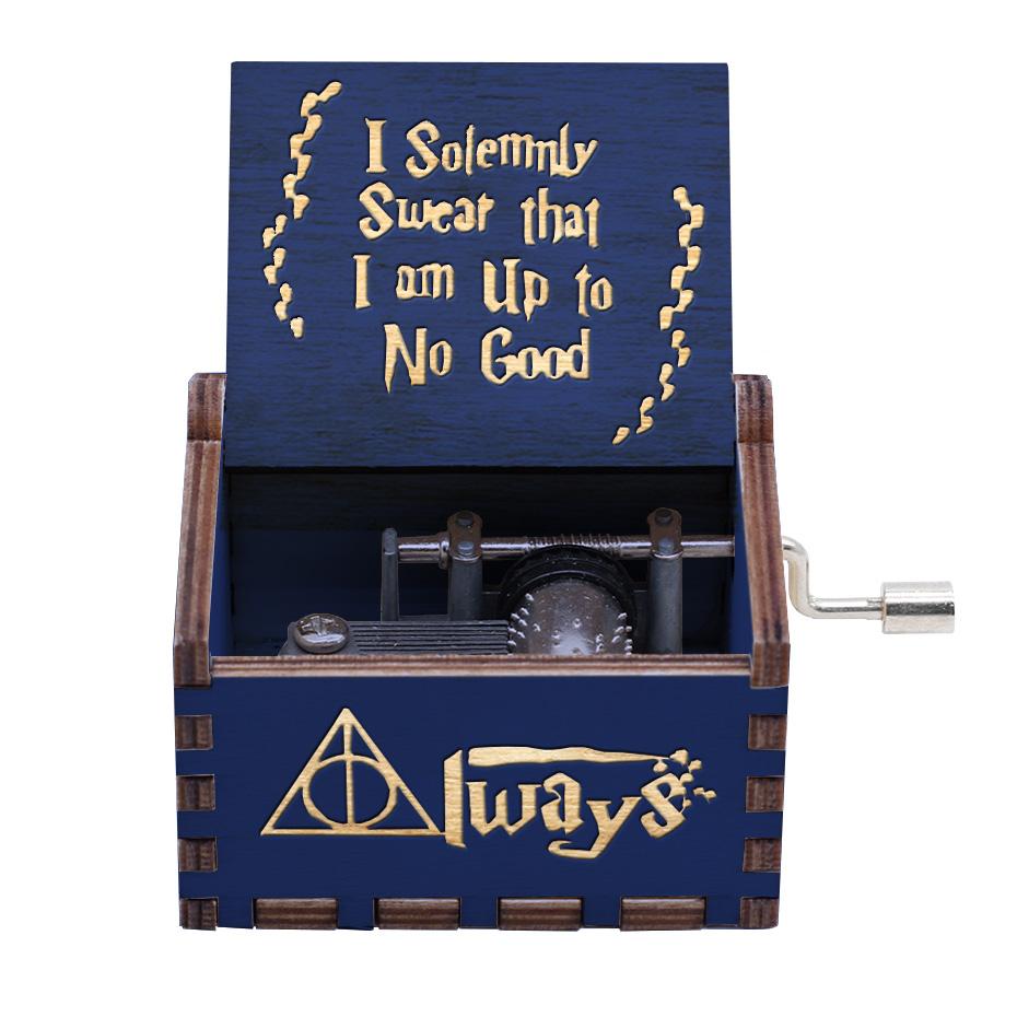 Carillon in legno fatto a mano Jack Sparrow dai pirati dei Caraibi suona melodia Davy Jones Sailor Moon carillon regalo - Gufetto Brand