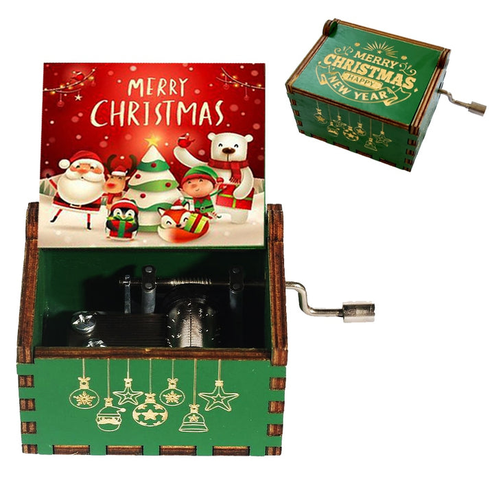 Carillon in legno Disney Frozen Winnie The Pooh Totoro Dragon Ball Buon Natale e Capodanno regalo per gli amici - Gufetto Brand