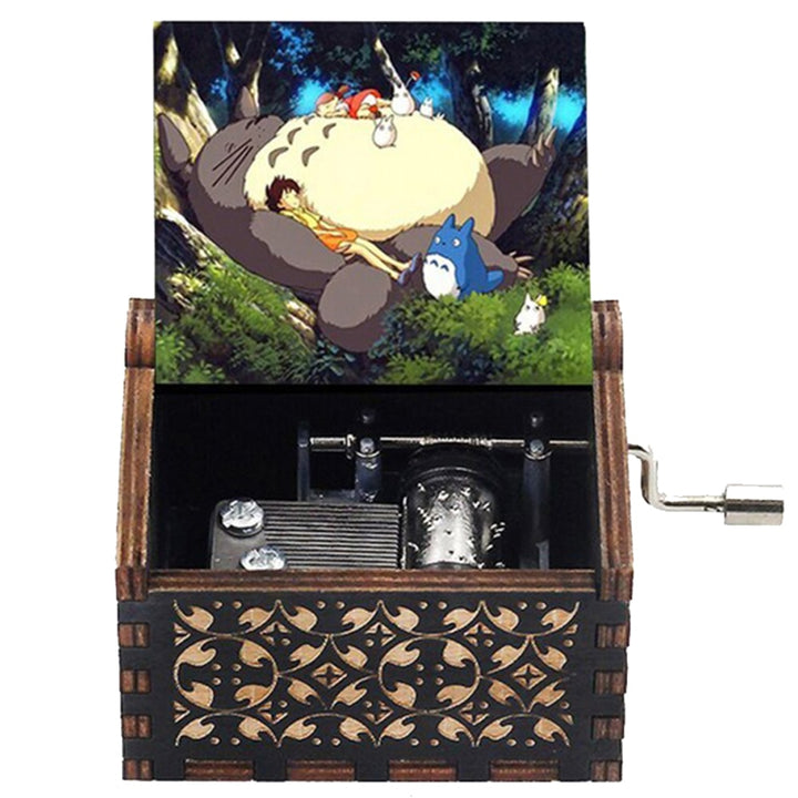 Carillon in legno Disney Frozen Winnie The Pooh Totoro Dragon Ball Buon Natale e Capodanno regalo per gli amici - Gufetto Brand