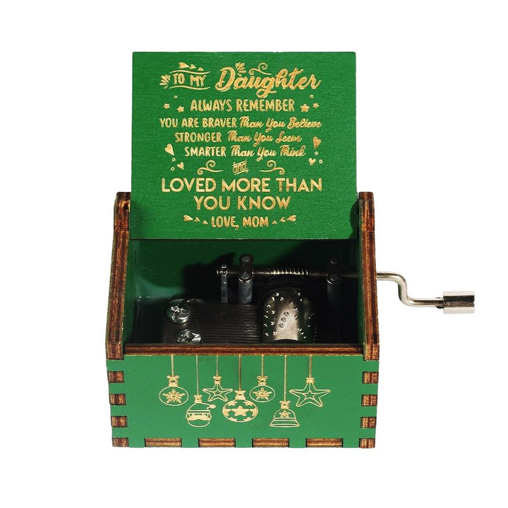 One Piece Music Box Love Gift Musical Birthday Present Antique Carillon Casket Decoration Home Christmas New Year Gift - Gufetto Brand