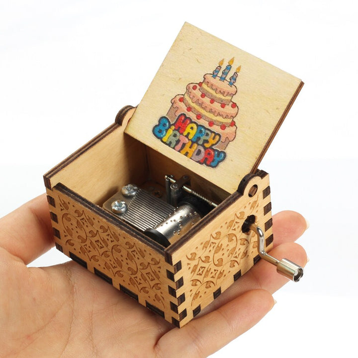 One Piece Music Box Love Gift Musical Birthday Present Antique Carillon Casket Decoration Home Christmas New Year Gift - Gufetto Brand