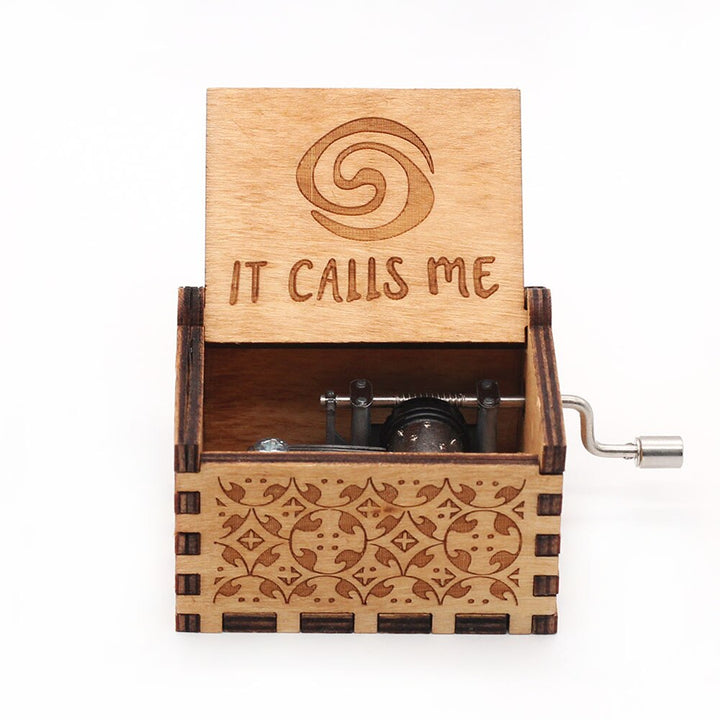 Carillon in legno fatto a mano Jack Sparrow dai pirati dei Caraibi suona melodia Davy Jones Sailor Moon carillon regalo - Gufetto Brand