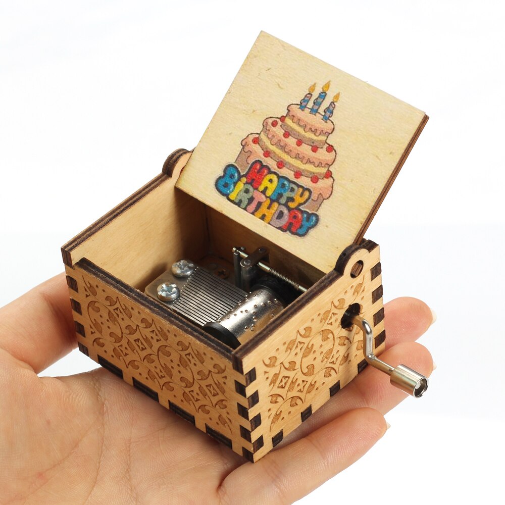 One Piece Music Box Love Gift Musical Birthday Present Antique Carillon Casket Decoration Home Christmas New Year Gift - Gufetto Brand