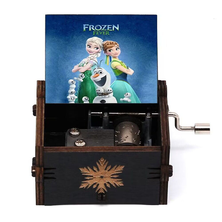 Carillon in legno Disney Frozen Winnie The Pooh Totoro Dragon Ball Buon Natale e Capodanno regalo per gli amici - Gufetto Brand