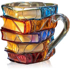 Tazza per libri dipinta da 11 once