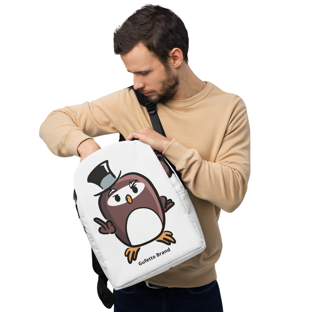 Zaino minimal GUFETTO FUCK - Gufetto Brand