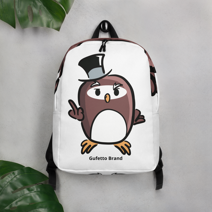 Zaino minimal GUFETTO FUCK - Gufetto Brand