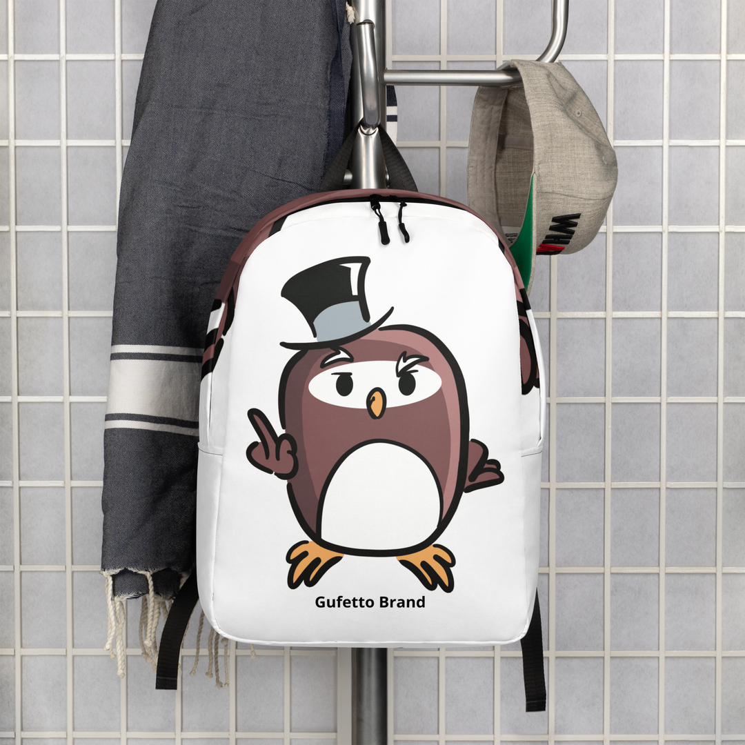 Zaino minimal GUFETTO FUCK - Gufetto Brand