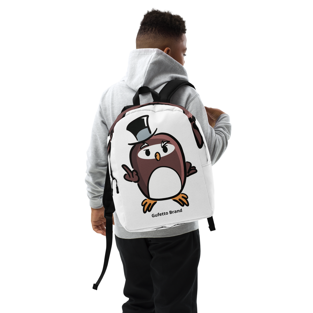 Zaino minimal GUFETTO FUCK - Gufetto Brand