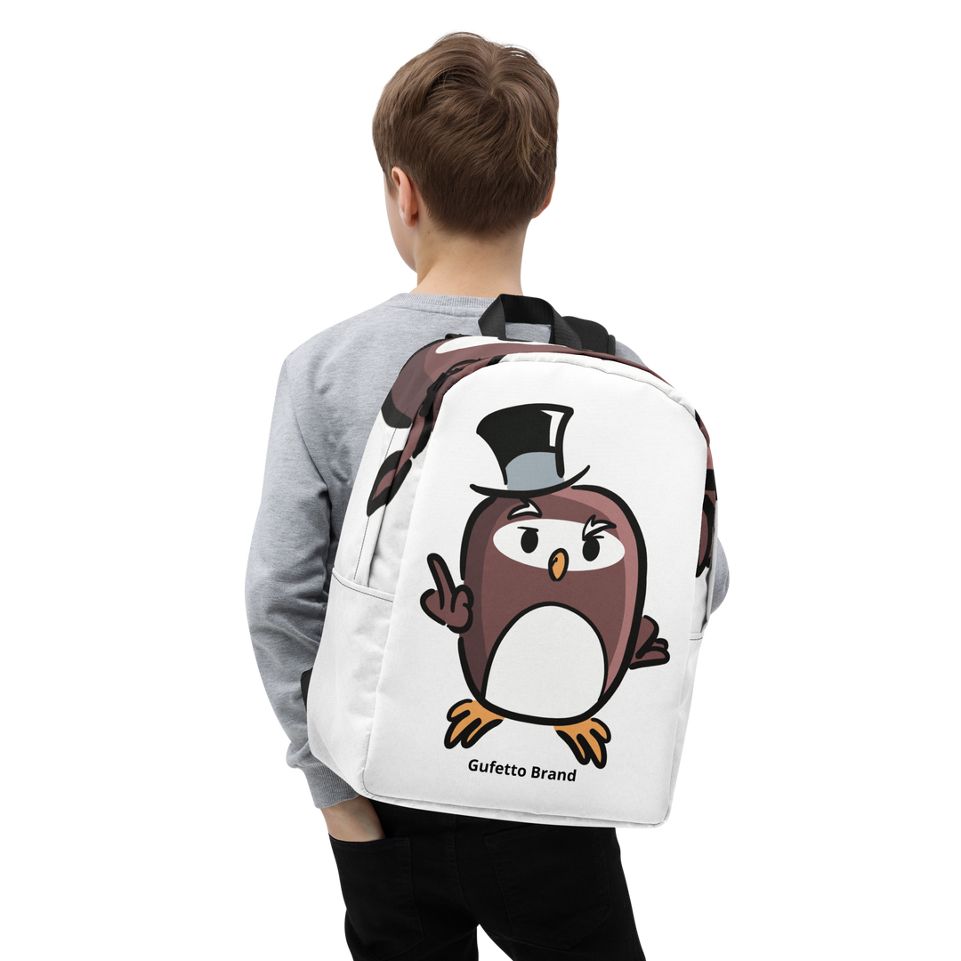 Zaino minimal GUFETTO FUCK - Gufetto Brand