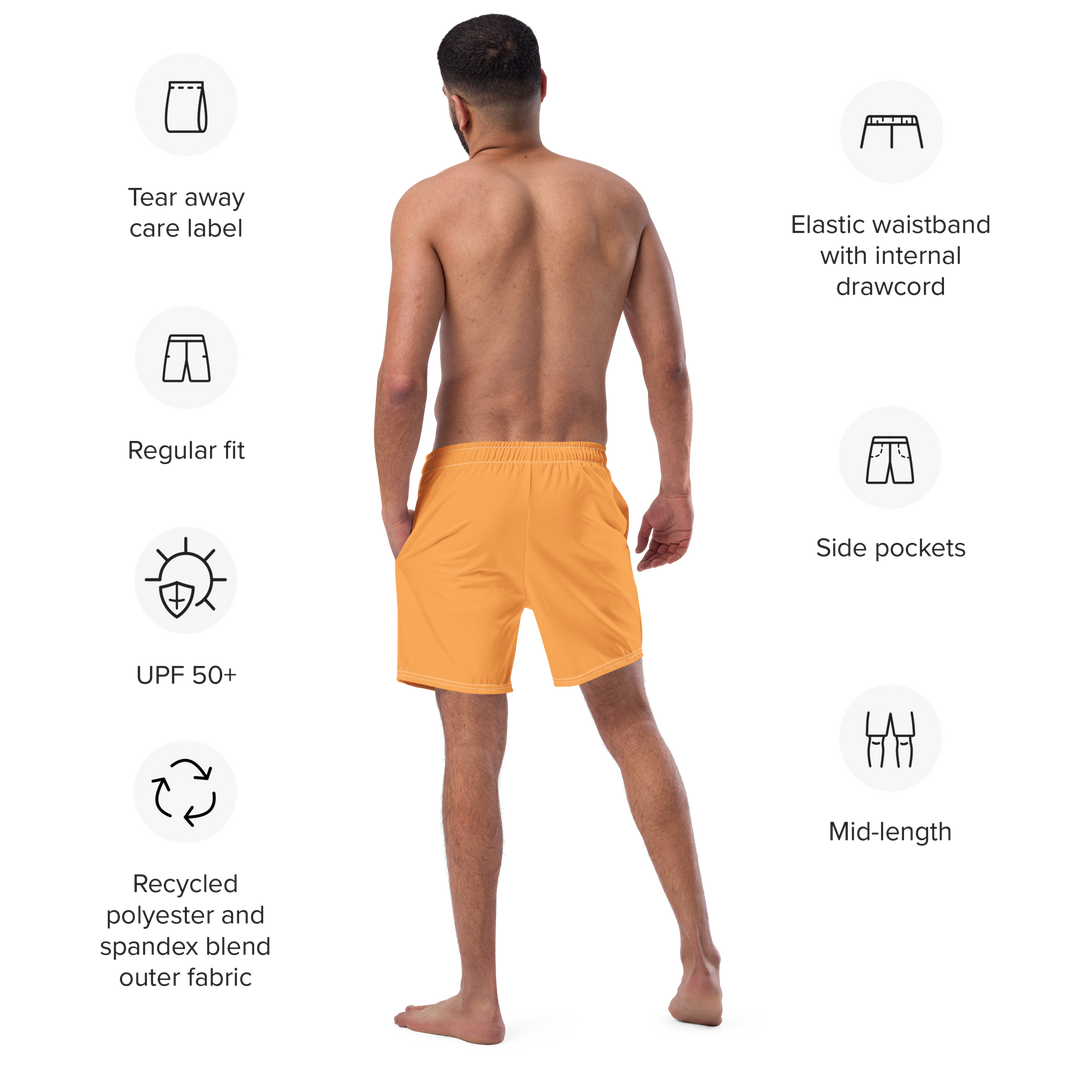 Costume da bagno da uomo Arancione SPRITZOLO - Gufetto Brand