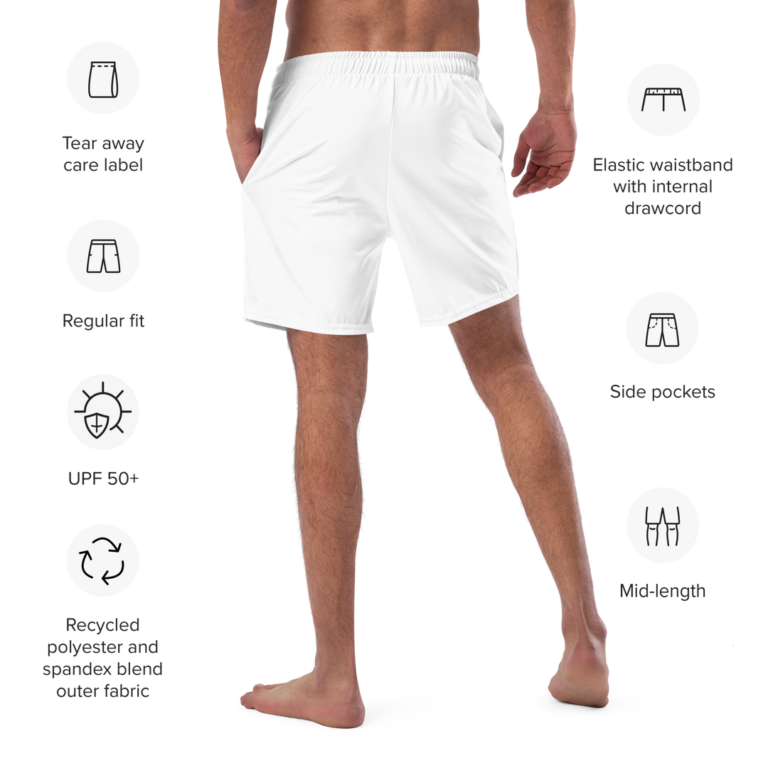 Costume da bagno da uomo Bianco SPRITZOLO - Gufetto Brand
