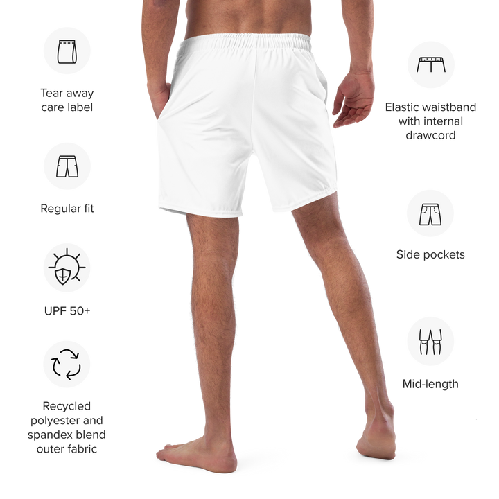 Costume da bagno da uomo Bianco SPRITZOLO - Gufetto Brand
