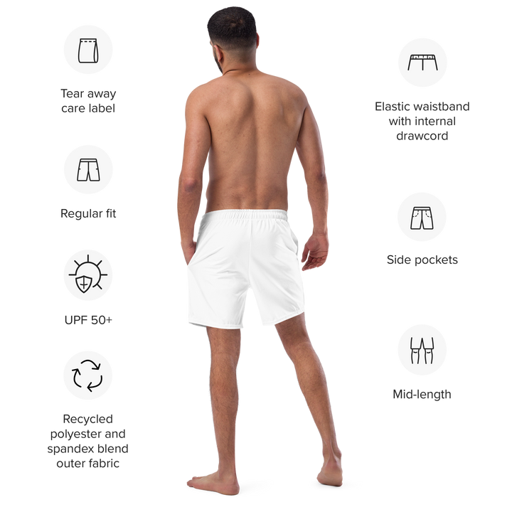 Costume da bagno da uomo Bianco SPRITZOLO - Gufetto Brand