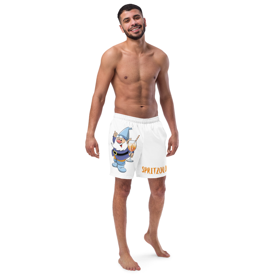Costume da bagno da uomo Bianco SPRITZOLO - Gufetto Brand
