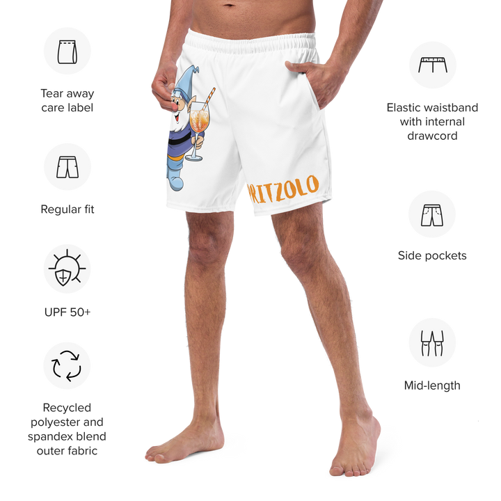 Costume da bagno da uomo Bianco SPRITZOLO - Gufetto Brand