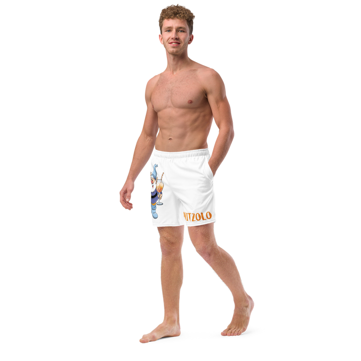 Costume da bagno da uomo Bianco SPRITZOLO - Gufetto Brand