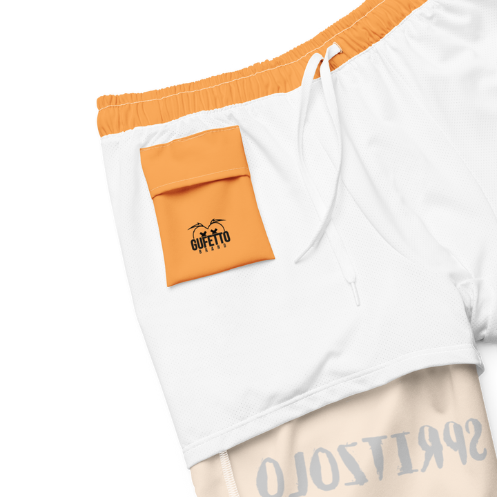 Costume da bagno da uomo Arancione SPRITZOLO - Gufetto Brand