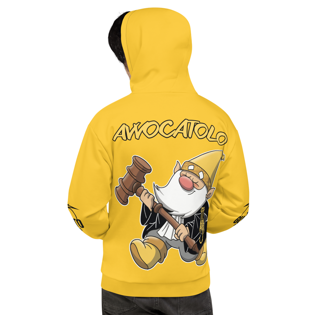Felpa con cappuccio AVVOCATOLO - Gufetto Brand