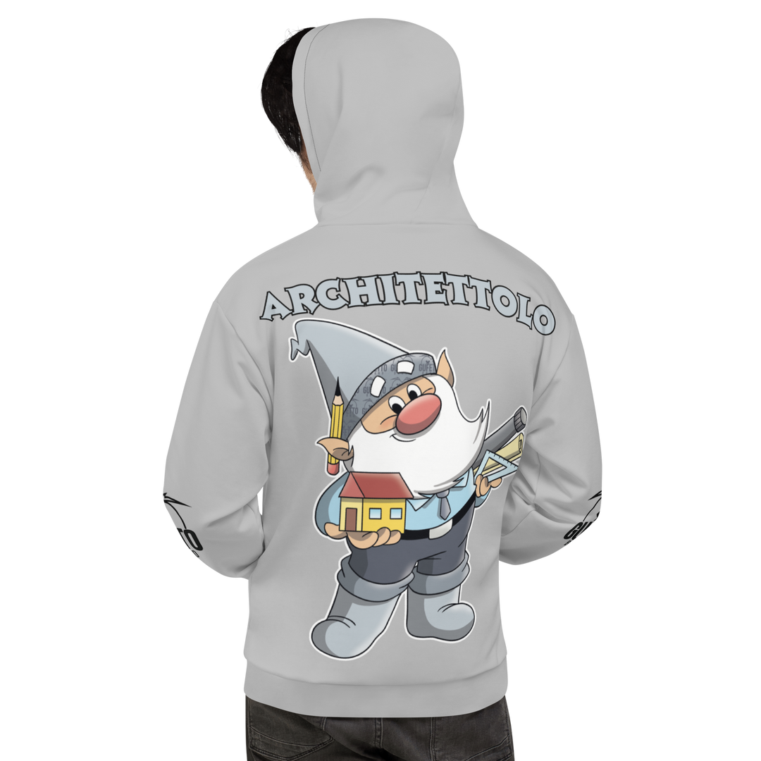 Felpa con cappuccio ARCHITETTOLO - Gufetto Brand