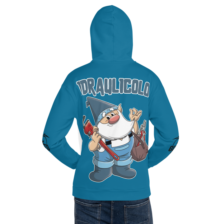 Felpa con cappuccio IDRAULICOLO - Gufetto Brand