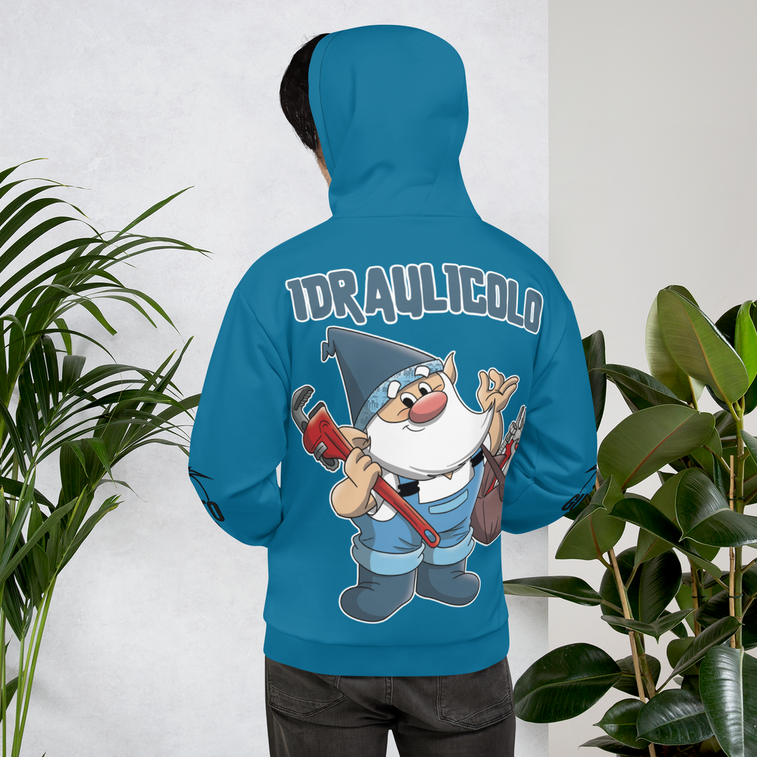 Felpa con cappuccio IDRAULICOLO - Gufetto Brand