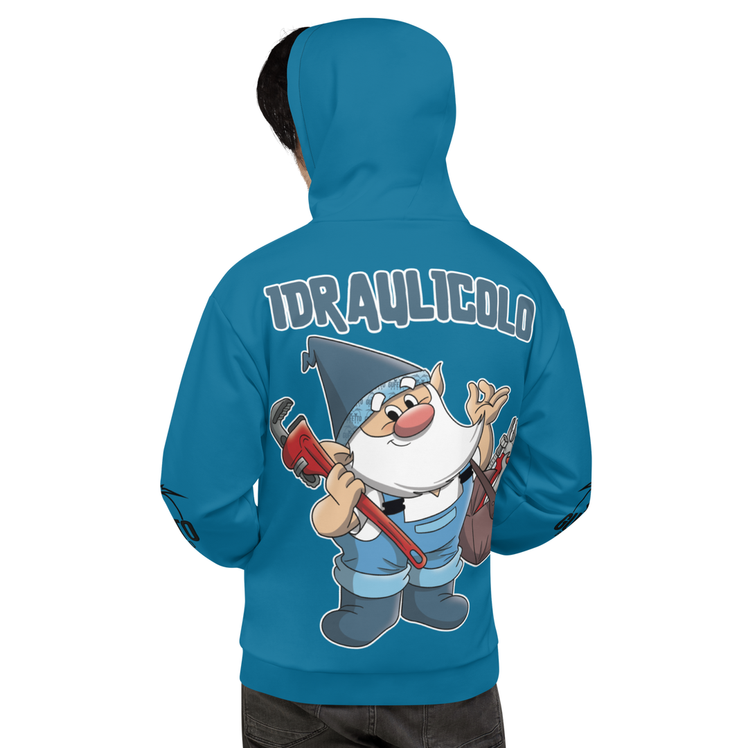 Felpa con cappuccio IDRAULICOLO - Gufetto Brand