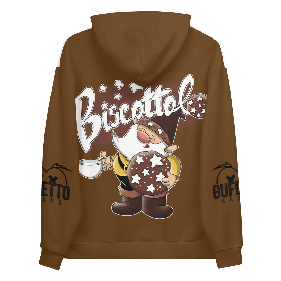 Felpa con cappuccio Uomo/Donna BISCOTTOLO - Gufetto Brand