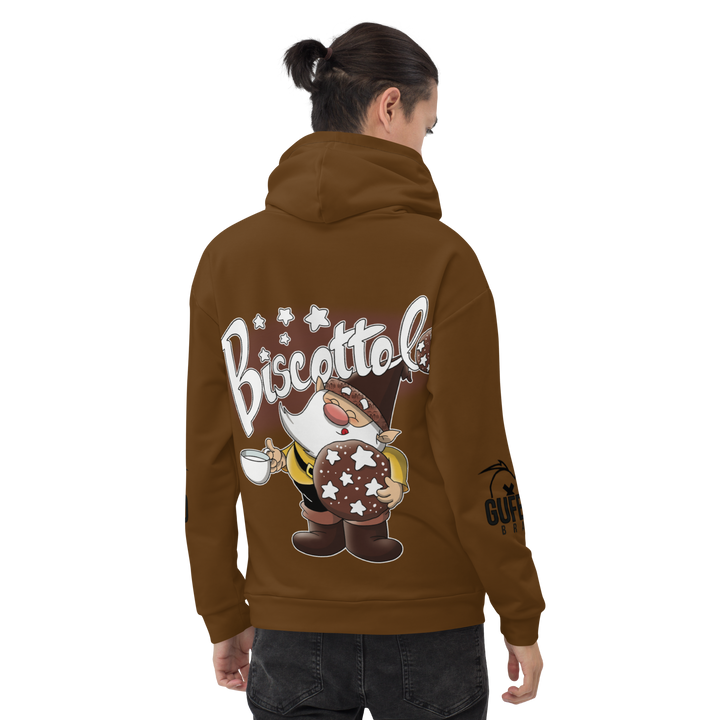 Felpa con cappuccio Uomo/Donna BISCOTTOLO - Gufetto Brand