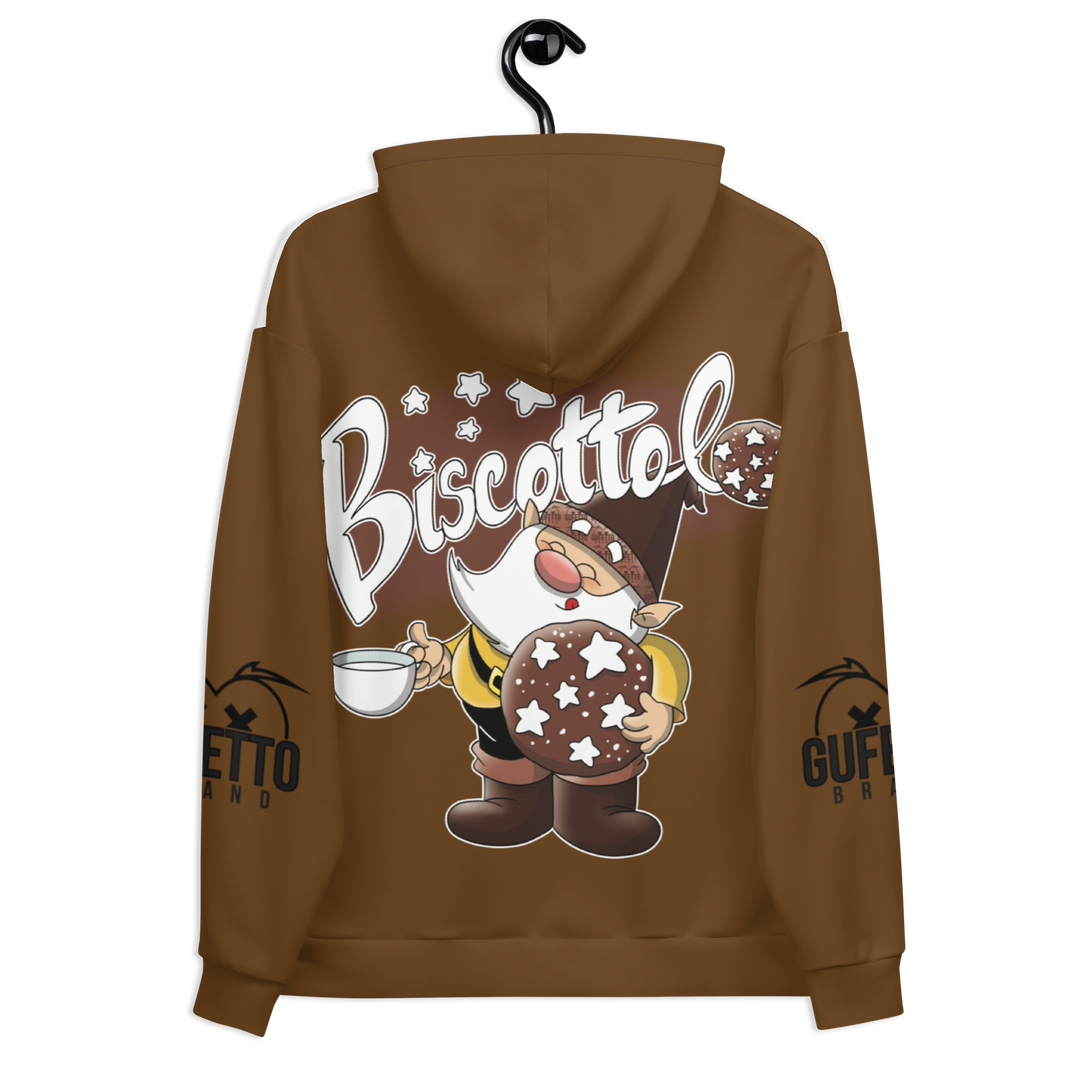Felpa con cappuccio Uomo/Donna BISCOTTOLO - Gufetto Brand