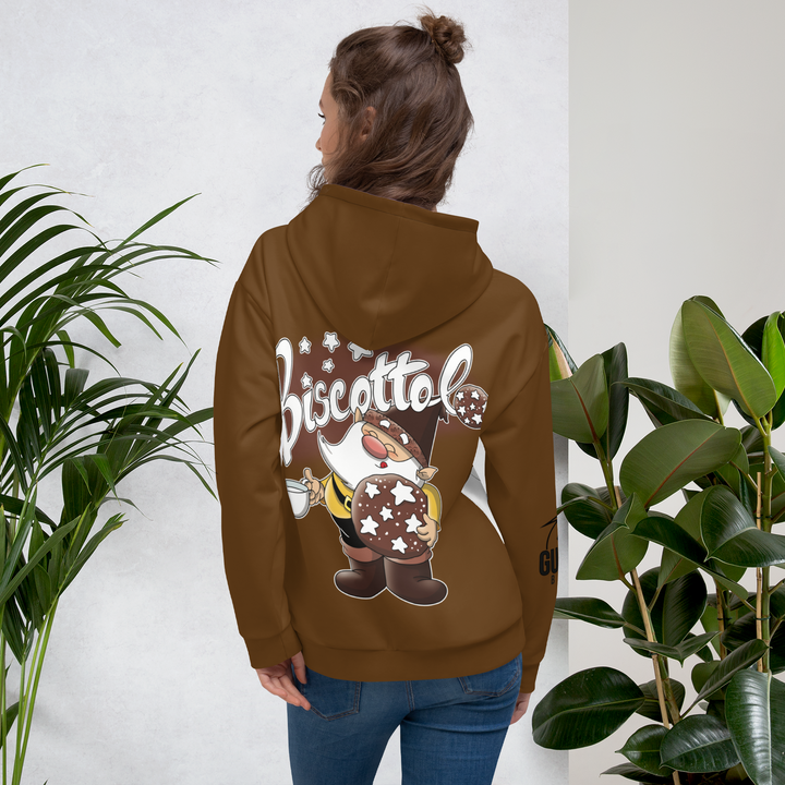 Felpa con cappuccio Uomo/Donna BISCOTTOLO - Gufetto Brand