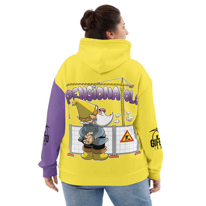 Felpa con cappuccio Uomo/Donna PENSIONATOLO - Gufetto Brand