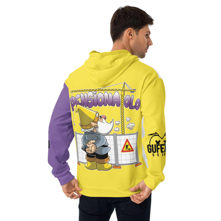 Felpa con cappuccio Uomo/Donna PENSIONATOLO - Gufetto Brand