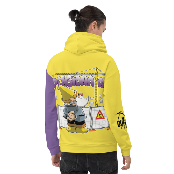 Felpa con cappuccio Uomo/Donna PENSIONATOLO - Gufetto Brand