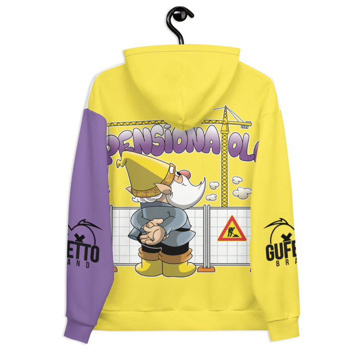 Felpa con cappuccio Uomo/Donna PENSIONATOLO - Gufetto Brand