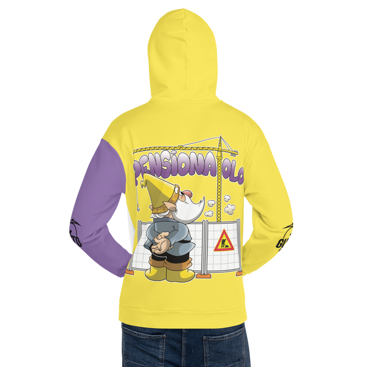 Felpa con cappuccio Uomo/Donna PENSIONATOLO - Gufetto Brand