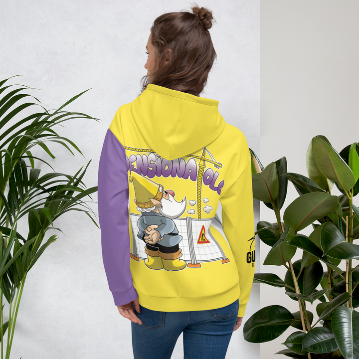 Felpa con cappuccio Uomo/Donna PENSIONATOLO - Gufetto Brand