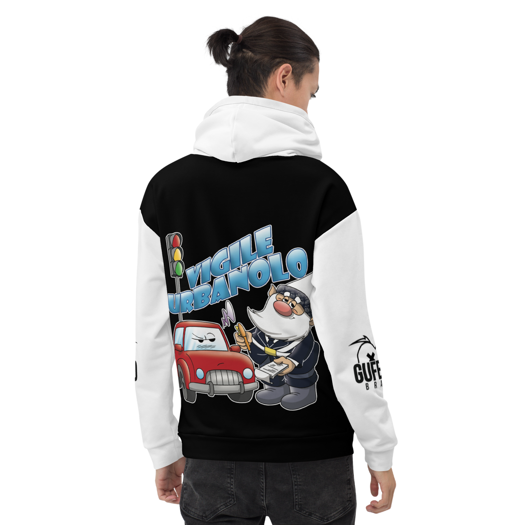 Felpa con cappuccio Uomo/Donna VIGILEURBANOLO - Gufetto Brand